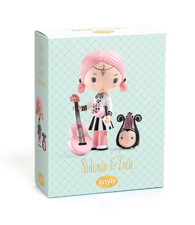 Djeco | Tinyly Toys | Beweegbare Personages | Sidonie & Zick | 7,5 cm | 4 - 9 jaar