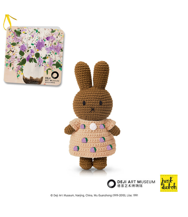 Gehaakte Knuffel | Melanie/Nina | Guanzhong Dress | 25 cm | 100 % Cotton | 0+