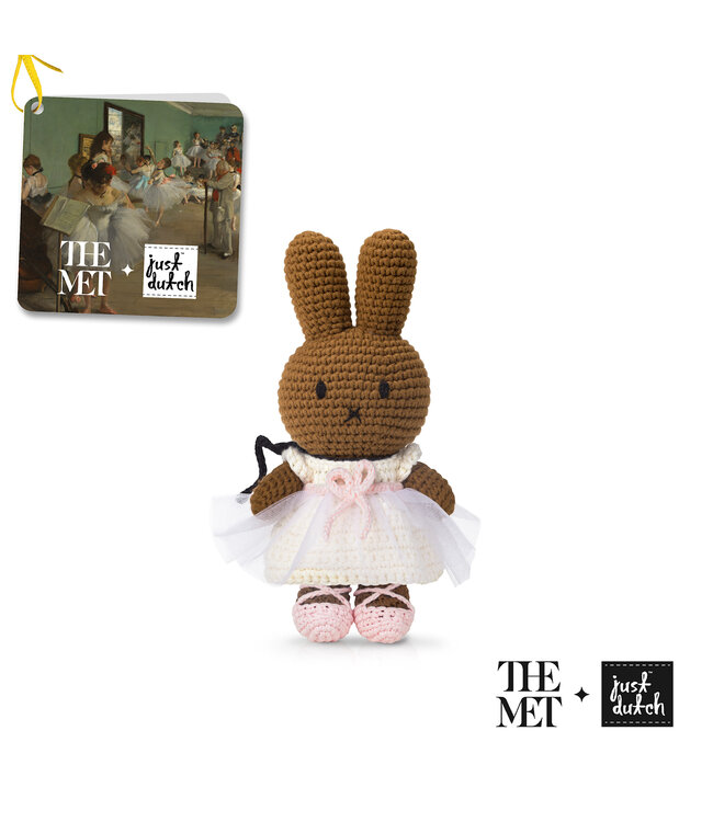 Gehaakte Knuffel | Melanie/Nina | Degas Outfit | 25 cm | 100 % Cotton | 0+