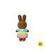 Gehaakte Knuffel | Melanie / Nina | Pastel Rainbow Dress | 100 % Cotton | 0+