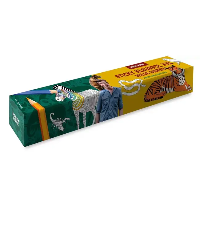 Freek Vonk | Sticky Kleurrol | Wilde Dieren | 3+