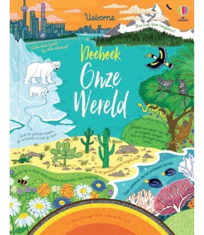 Usborne | Doeboek | Onze Wereld | 8+