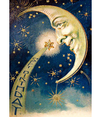 Madame Treacle Madame Treacle | Glitterkaart | The Moon & the Star | Happy Birthday