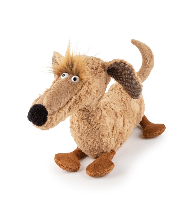Sigikid | BeastsTown | Sausage Schorschi dachshund  | 36 x 45 x 12 cm