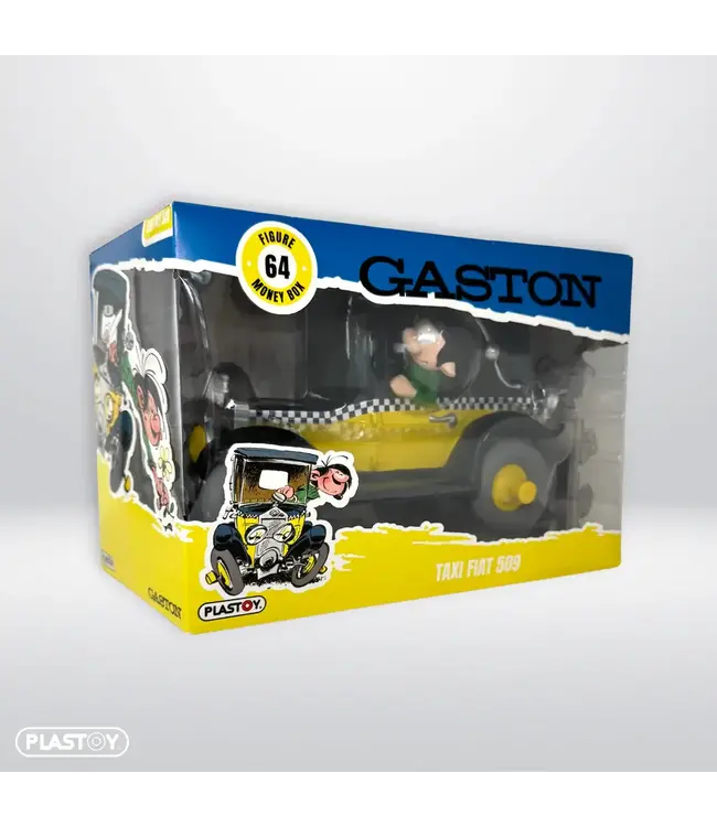 Plastoy | Spaarpot | Gaston | Guust Flater | Hoogte 15 cm