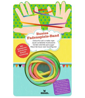 Moses Moses | Bontgekleurd Touwspel | Touwfiguren | 6+