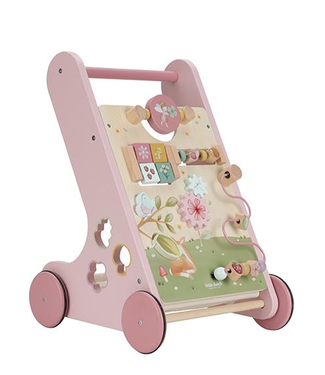 Little Dutch Little Dutch | Houten Activiteiten Loopwagen | Babywalker  | Fairy Garden | 1+