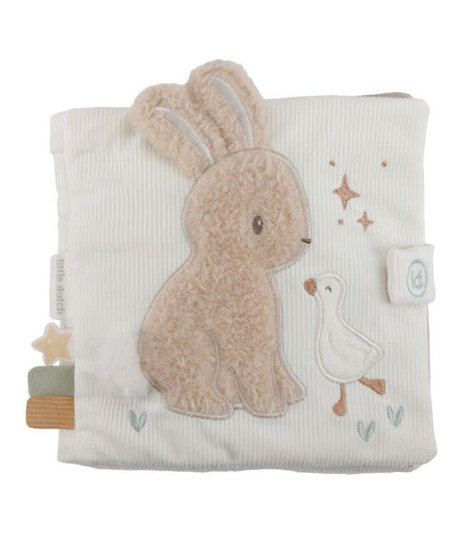 Little Dutch | Stoffen Boek | Activiteitenboek | Newborn Naturals | 0+