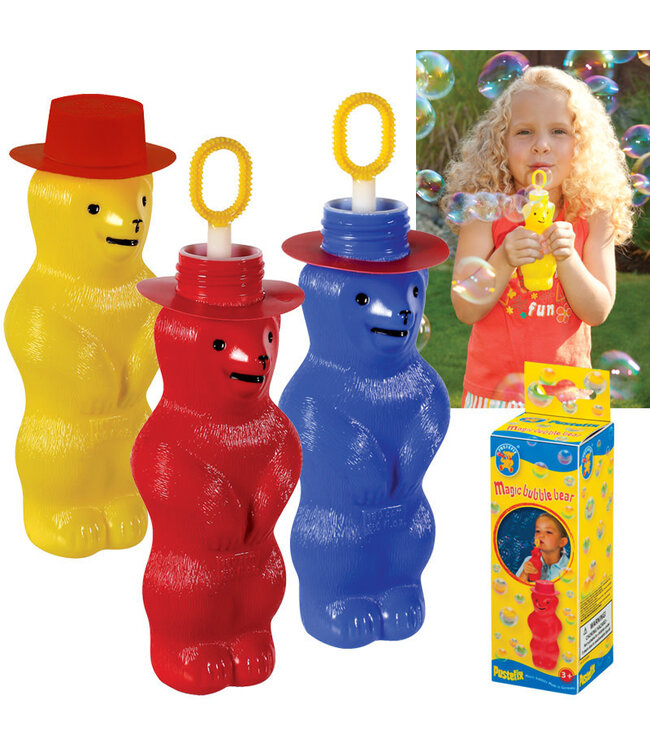 Pustefix | Bellenblaas | 180 ml | Magic Bubble Bear | 3+