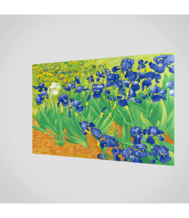 Lenticulaire Kaart Bewegend | Vincent van Gogh | After Irises