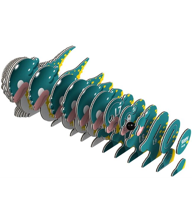 Eugy | 3D Cardboard Model Kit | Prehistoric Life | Pachycephalosaurus | 6+