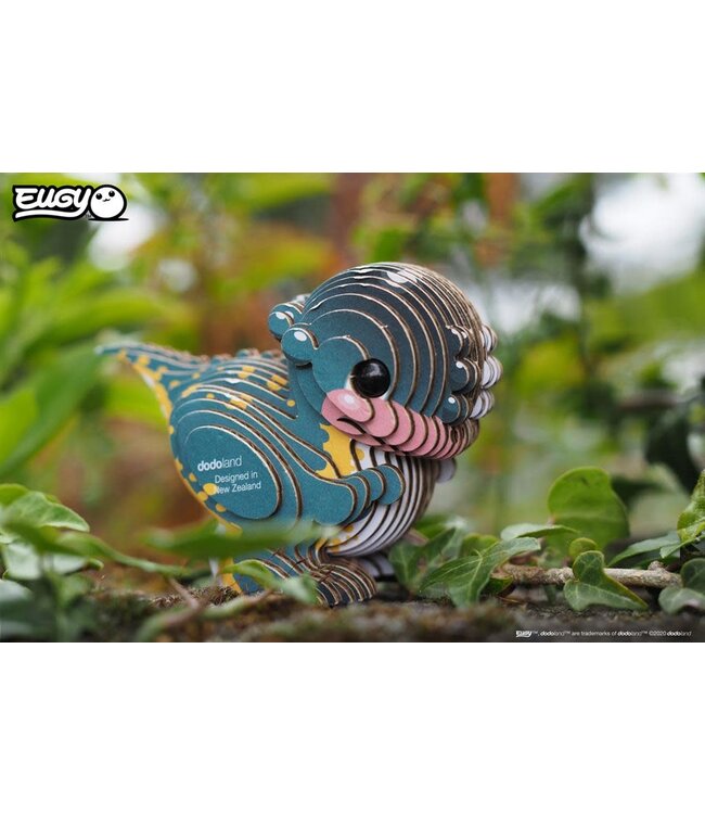 Eugy | 3D Cardboard Model Kit | Prehistoric Life | Pachycephalosaurus | 6+