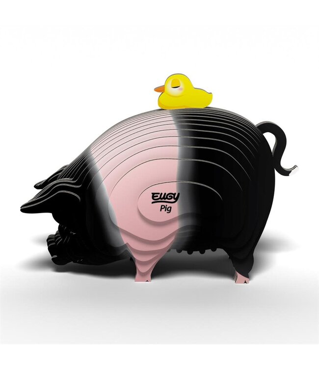 Eugy | 3D Cardboard Model Kit | Farm Life | Varken | 6+