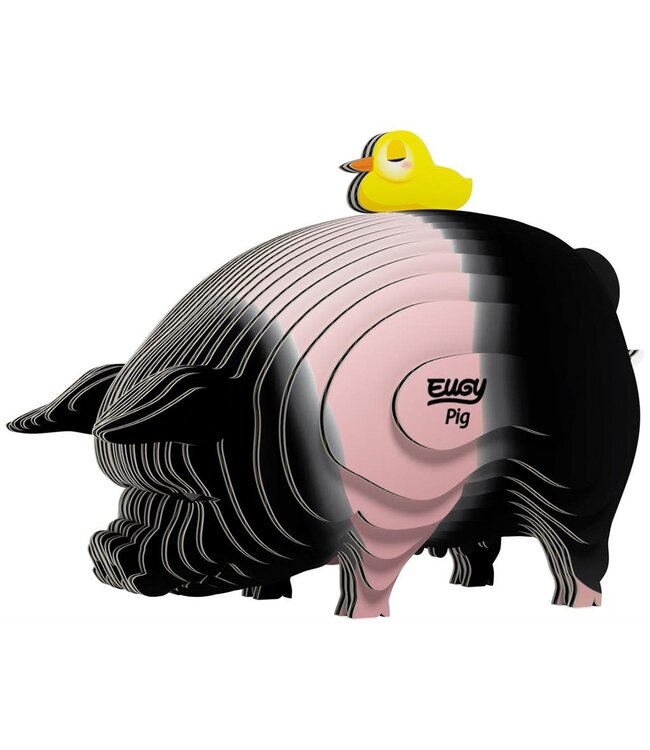 Eugy | 3D Cardboard Model Kit | Farm Life | Varken | 6+