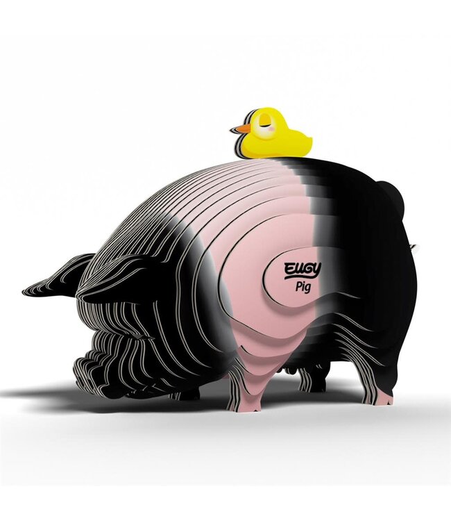 Eugy | 3D Cardboard Model Kit | Farm Life | Varken | 6+