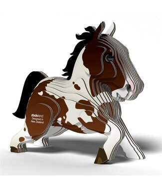 Eugy Eugy | 3D Cardboard Model Kit | Farm Life | Paard | 6+