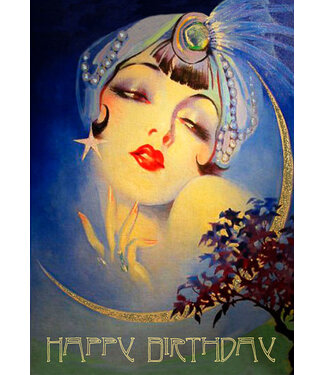 Madame Treacle | Glitterkaart | The Genie