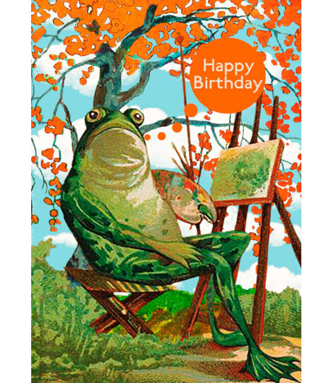 Madame Treacle | Happy Birthday | Froggie Nice Painter