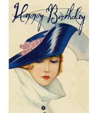 Madame Treacle Madame Treacle | Happy Birthday | Blue Hat