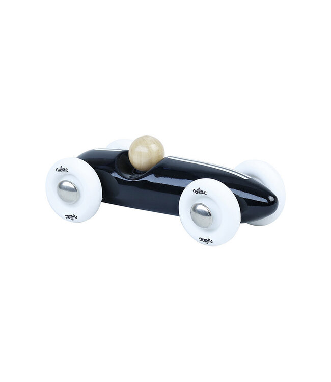 Vilac | Houten Vintage Grand Prix Racewagen | Zwart | 11 cm | 2+