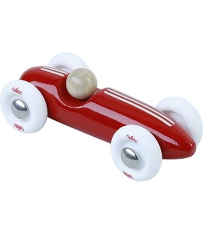 Vilac | Houten Vintage Grand Prix Racewagen | Rood | 11 cm | 2+
