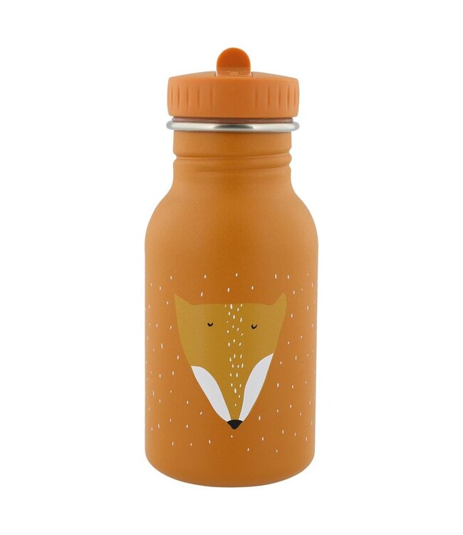 Trixie | Vos | Drinkfles 350 ml | 100 % Stainless Steel | Dop 100 % PP | 15.5 x 6.5 x 6.5 cm
