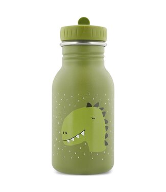 Trixie Trixie | Dino | Drinkfles 350 ml | 100 % Stainless Steel | Dop 100 % PP | 15.5 x 6.5 x 6.5 cm
