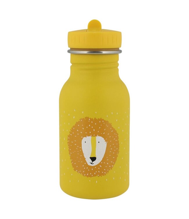 Trixie | Leeuw | Drinkfles 350 ml | 100 % Stainless Steel | Dop 100 % PP | 15.5 x 6.5 x 6.5 cm
