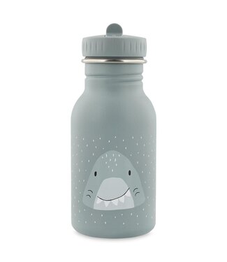 Trixie Trixie | Haai | Drinkfles 350 ml | 100 % Stainless Steel | Dop 100 % PP | 15.5 x 6.5 x 6.5 cm