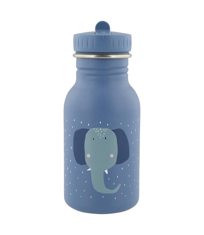Trixie | Olifant | Drinkfles 350 ml | 100 % Stainless Steel | Dop 100 % PP | 15.5 x 6.5 x 6.5 cm