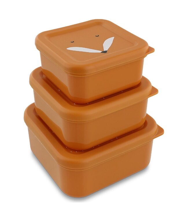 Trixie | Vos | Snack Box | 3 delig | 11,5 x 11,5 x 6,5 cm