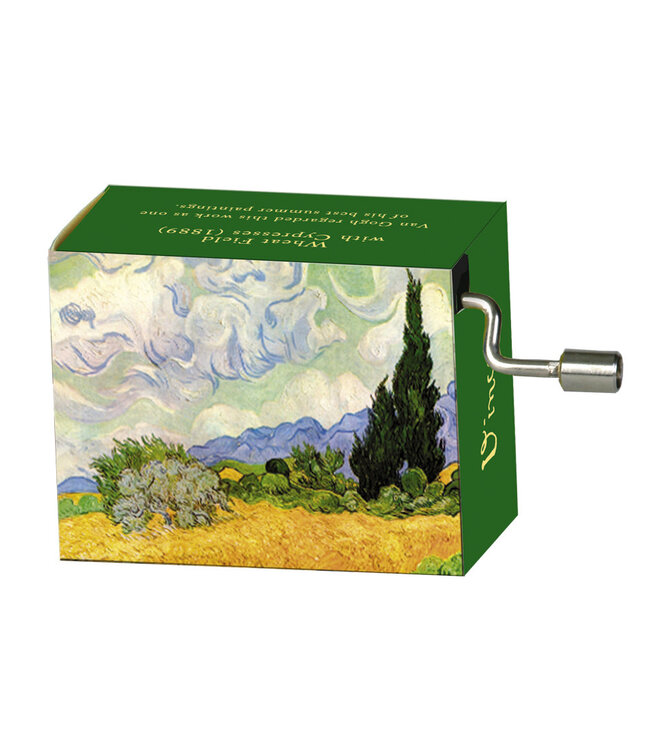 Fridolin | Art & Music | Muziekmechaniek |  | Vivaldi:  Spring | van Gogh | Wheat Field with Cypresses