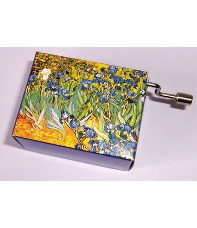 Fridolin | Art & Music | Muziekmechaniek | Goldsmith/Haper | Free as the Wind | van Gogh | Irises