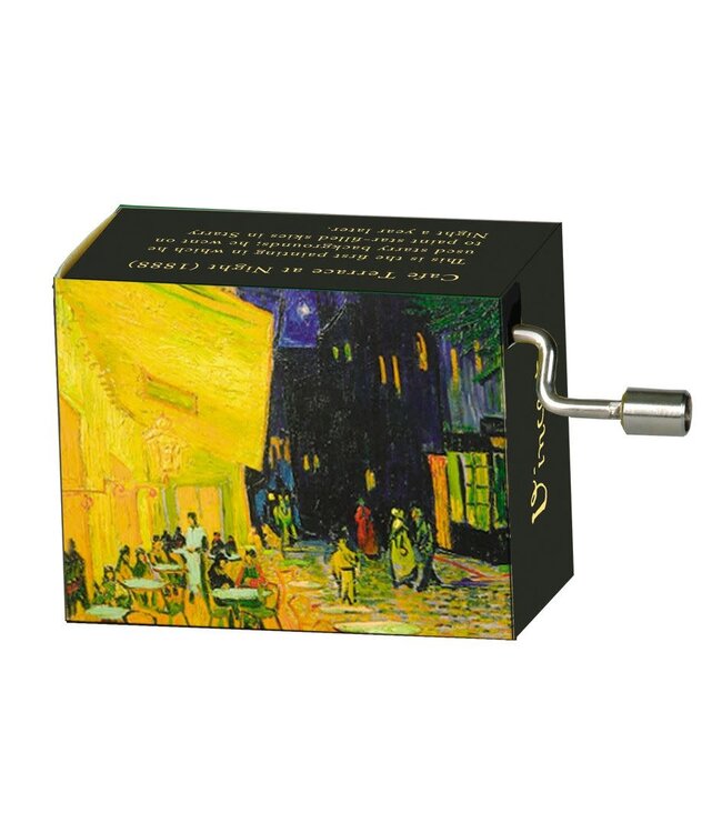 Fridolin | Art & Music | Muziekmechaniek | Tschaikowski : Flower Waltz  | van Gogh | Cafe Terrace at Night
