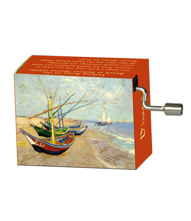 Fridolin | Art & Music | Muziekmechaniek | Goldsmith/Haper | Free as the Wind | van Gogh | Fishing Boats