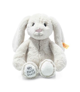 Steiff Steiff | My First Steiff | Soft Cuddly Friends | Hoppie Rabbit | Light Grey |26 cm | 0+