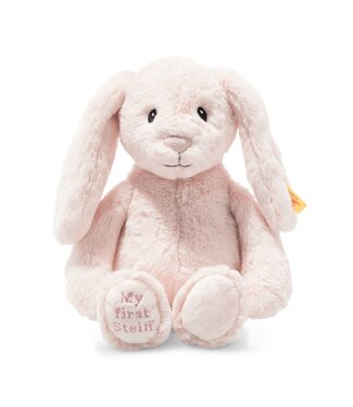 Steiff Steiff | My First Steiff | Soft Cuddly Friends | Hoppie Rabbit | Pink |26 cm | 0+