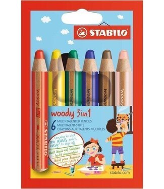 Stabilo Stabilo | Kleurpotloden | 6 Woody | 880