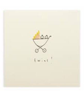 Pencil Shavings Cards by Ruth Jackson | Twins !