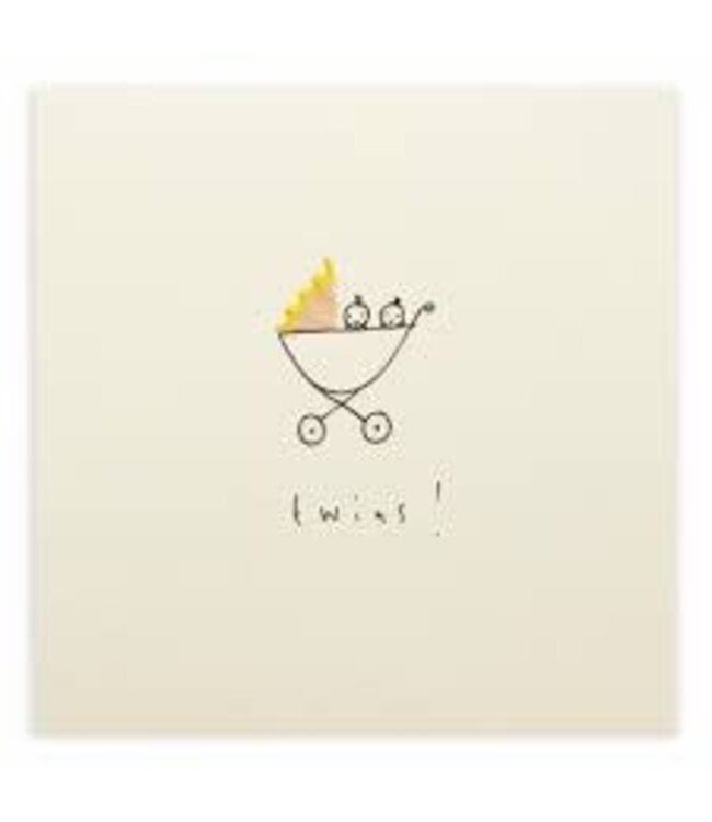 Pencil Shavings Cards by Ruth Jackson | Twins !