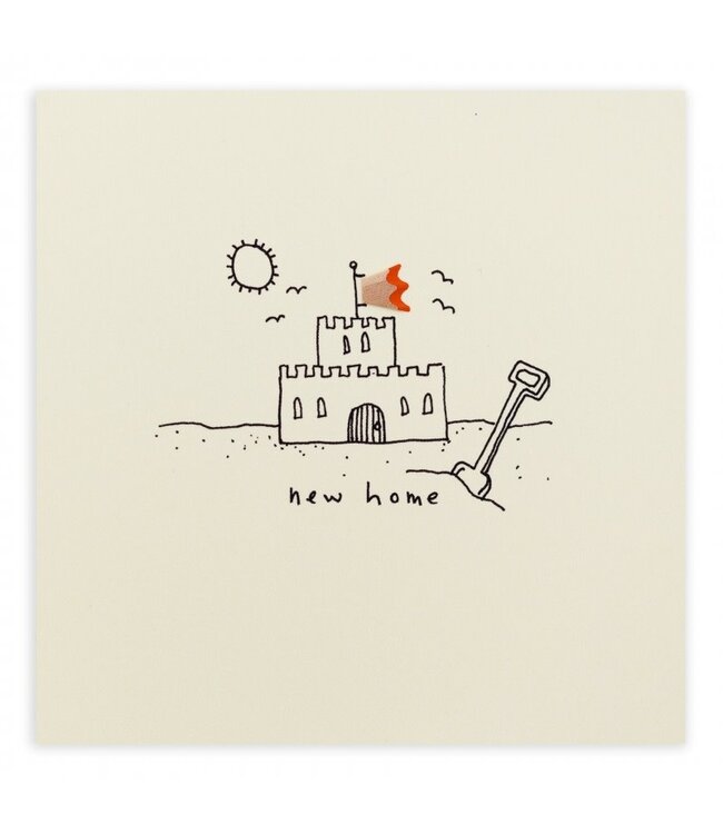 Pencil Shavings Cards by Ruth Jackson | New Home | Castle