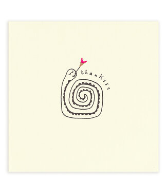 Pencil Shavings Cards by Ruth Jackson | Thank You Snake | Thanksss