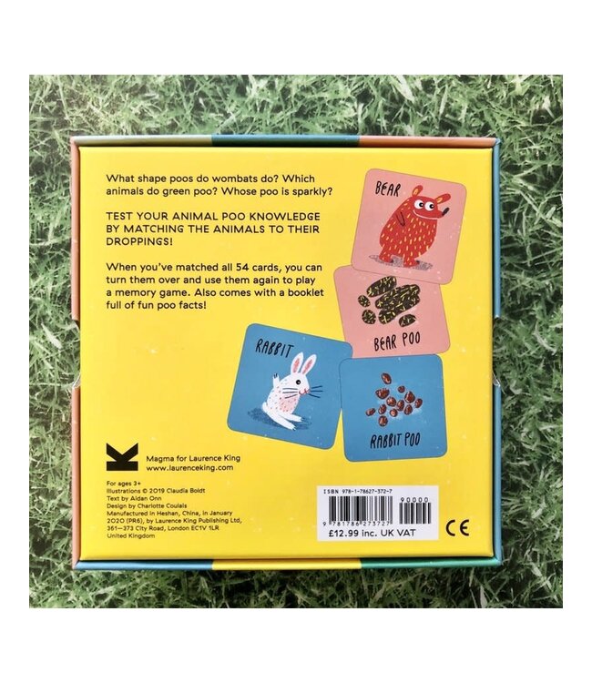 Laurence King Publishing UK | Who Did This Poo? | A Matching & Memory Game | 3+