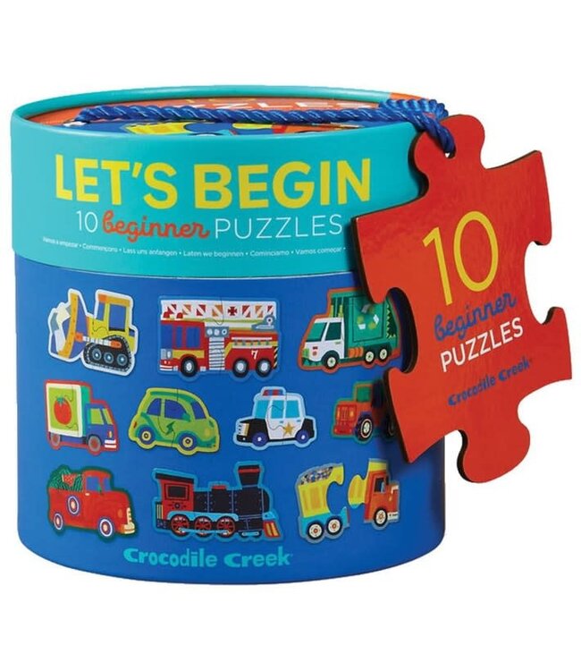 Crocodile Creek | Puzzle | Let's Begin | Vehicles | 2+