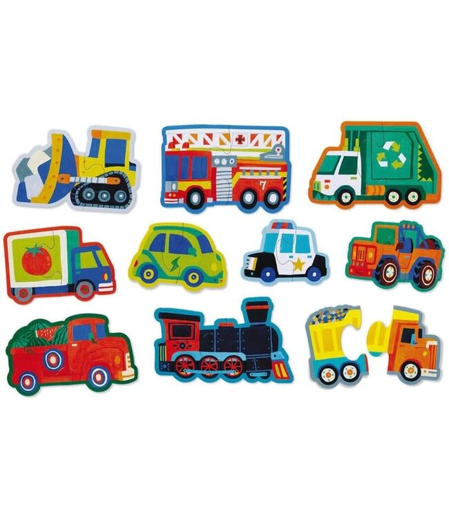 Crocodile Creek | Puzzle | Let's Begin | Vehicles | 2+