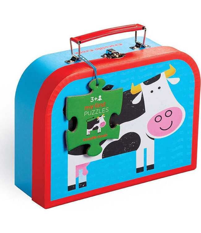 Crocodile Creek | My First Puzzles | Farm | 6 - 9 -  12 stukjes | 20 x 25 cm | 3+