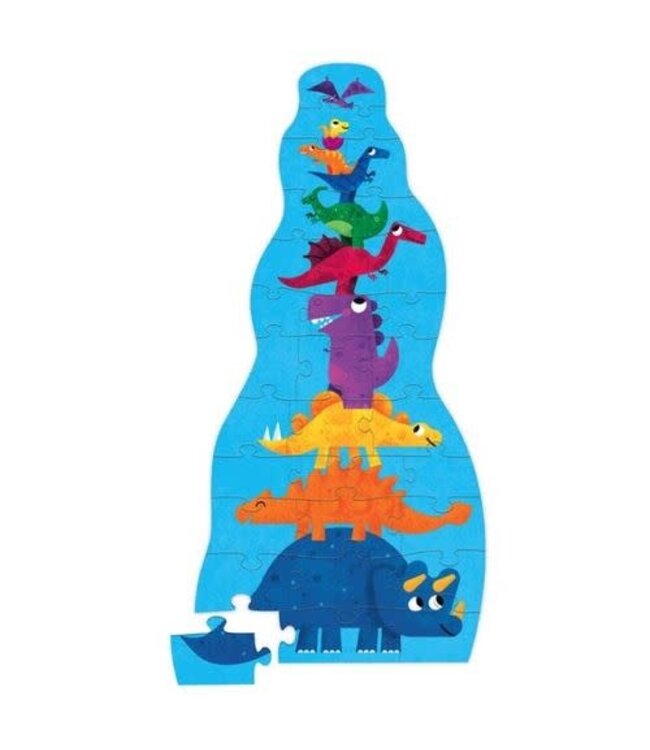 Crocodile Creek | Tower Puzzle | 30 stukjes | Dinosaur | 3+