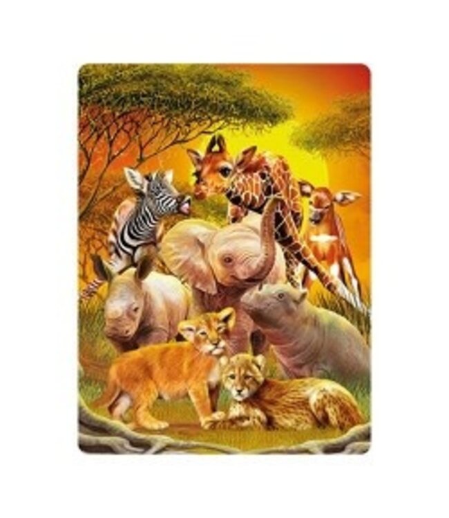 Live Life | 3D | Ansichtkaart | 15,4 x 11,3 cm | Kissing Cousins