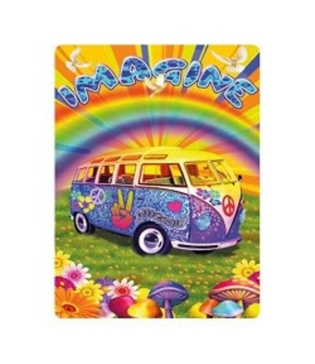 Live Life | 3D | Ansichtkaart | 15,4 x 11,3 cm | Peace Van