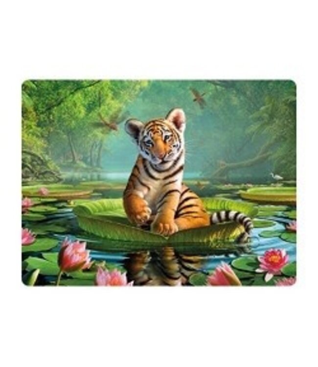 Live Life | 3D | Ansichtkaart | 15,4 x 11,3 cm | Tiger Lily